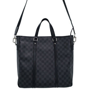 Louis Vuitton Damier Graphite Black Tadao Bag